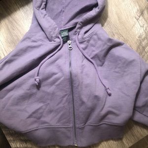 Crop Top Zip Up Jacket